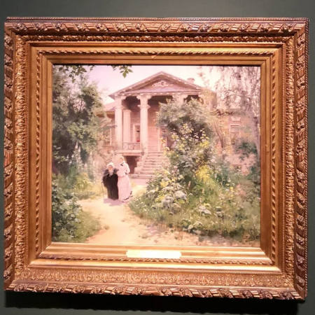 Wasili Polenow: Großmutters Garten (1878), Tretjakow Gallerie